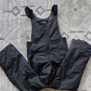 Rawik Black Insulated Snow Bib Snow Suit Skiing Outfit Size M